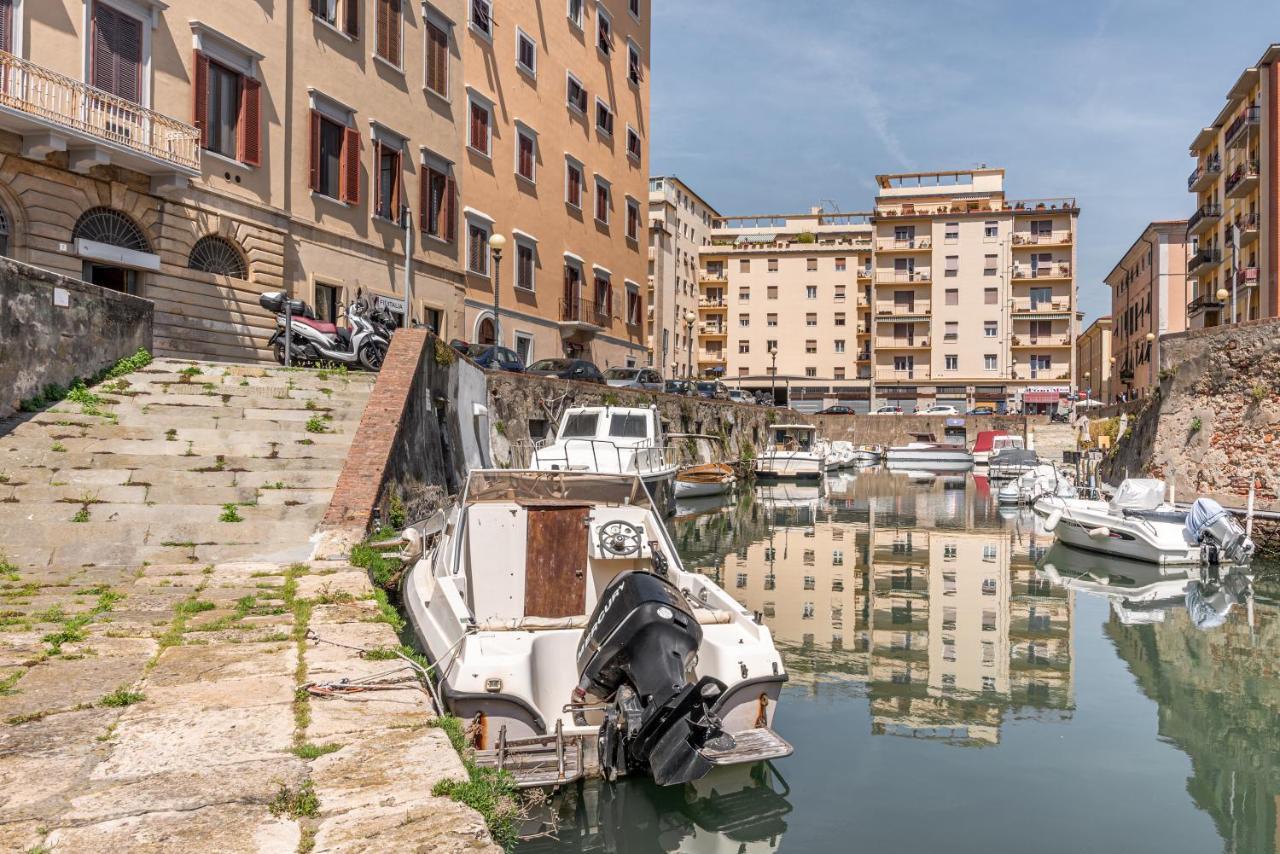 Piccola Venezia Canal View Charming Flat Livorno Kültér fotó